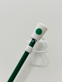 Ống hút kèm charm đậy chống bụi
