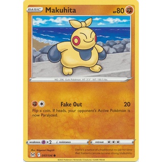 Thẻ bài pokemon makuhita - 097/196 - common