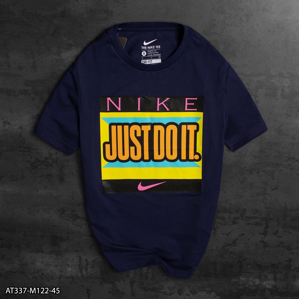 Áo thun nam 100% Cotton AT337 -  Just Do It VNXK