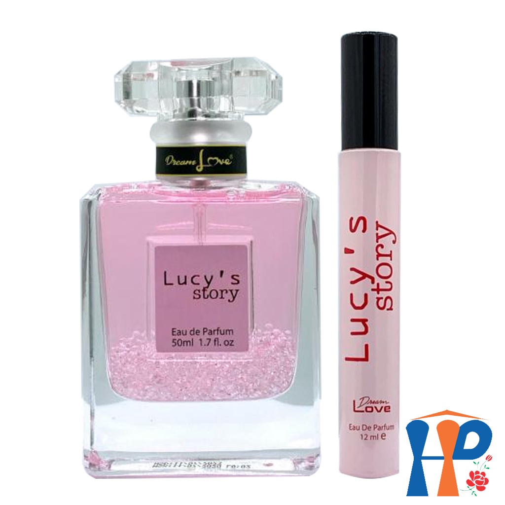Nước hoa Nữ Dream Love Lucy's Story Eau De Parfum (hương hoa cỏ, lưu hương từ 7 - 12 giờ) Hani Peni