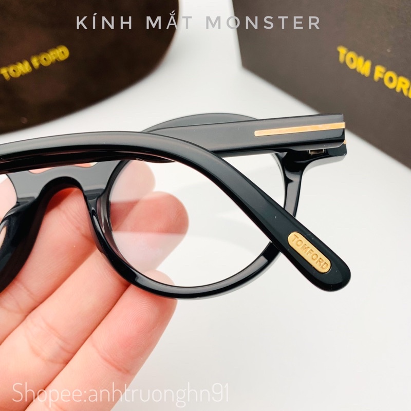 Gọng Kính Nhựa Acetate Tròn TOMFORD TF5664-B