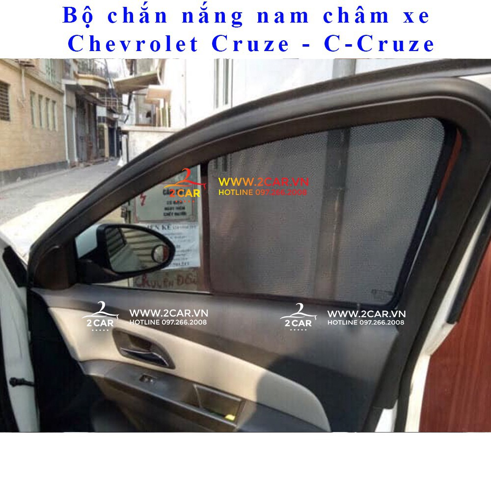 Bộ rèm che nắng nam châm xe Chevrolet Cruze 2016- 2020