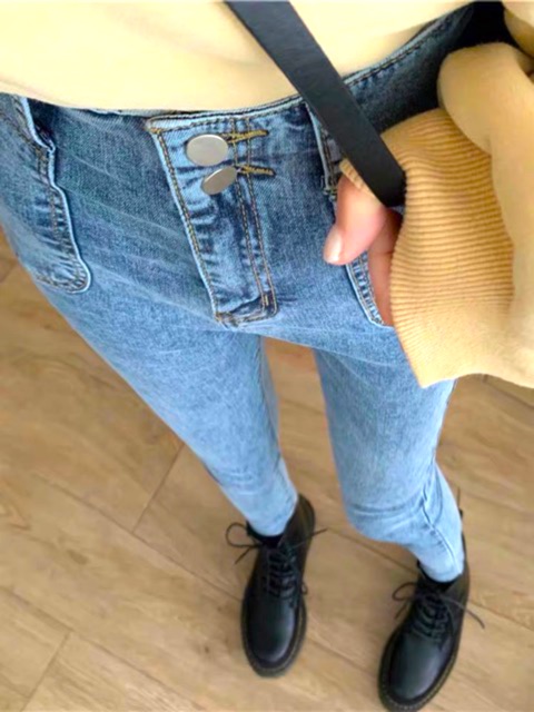 [Mã WASTMAY giảm 15% tối đa 30K đơn 150K] quần jean 2 túi nổi hót hít | BigBuy360 - bigbuy360.vn