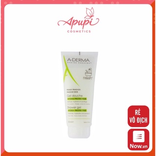 Aderma shower gel hydra-protective 200ml gel rửa mặt tắm gội dịu nhẹ cho da kích ứng ,nhạy cảm