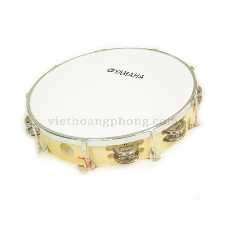 Trống Lắc Tay - Lục Lạc Gõ Bo Tambourine Yamaha MT5 GỖ