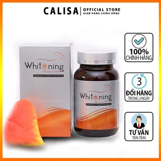Viên uống trắng da Whitening Melanin 500 60 viên toàn thân cấp tốc hỗ trợ mờ nám dưỡng trắng da body mặt