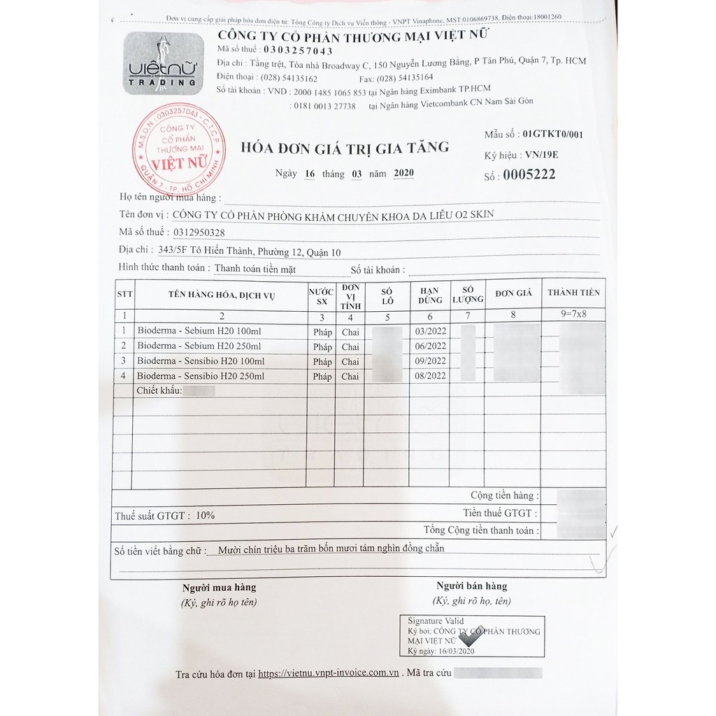 Nước Tẩy Trang Cho Da Nhờn, Nhạy Cảm Bioderma Sensibio H2O 100ml ~ 500ml Cam Kết Chính Hãng