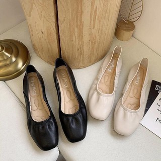 Giày lười chun ( có sẵn màu be sz 37, đen sz 36)