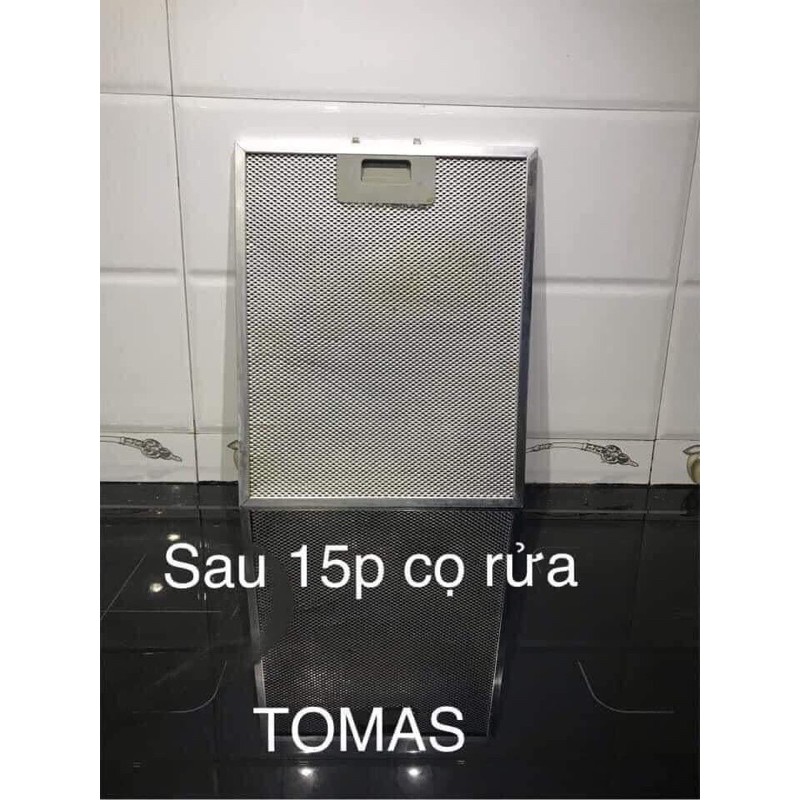 Tẩy dầu mỡ và tẩy canxi bám inox Tomas hàng chính hãng