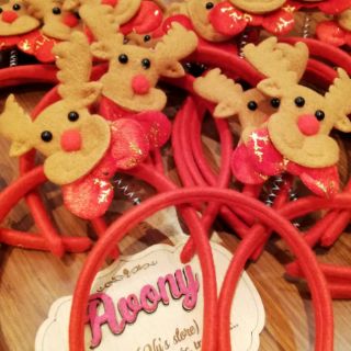 Cài tóc Noel hình tuần lộc
