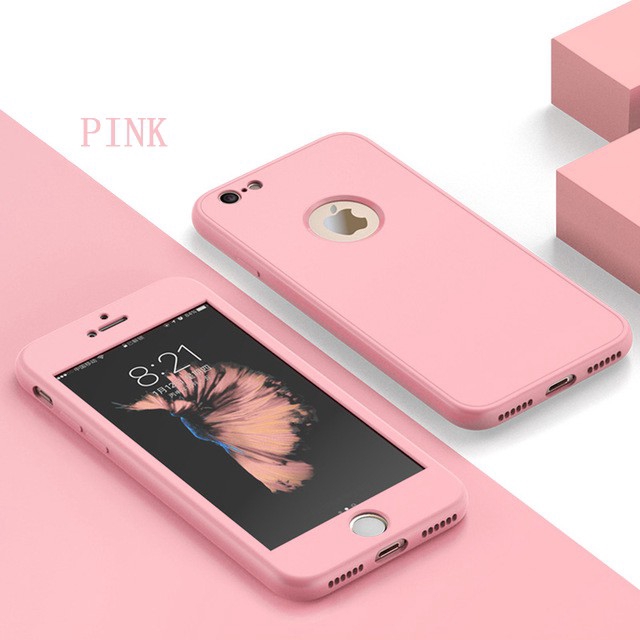 Ốp lưng mềm bảo vệ toàn diện cho iPhone 5 5s SE 6 6s 8 7 Plus X XS Max XR 360° Full Cover Phone Case | BigBuy360 - bigbuy360.vn