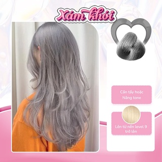 Thuốc Nhuộm Tóc XÁM KHÓI, THAN CHÌ, RÊU KHÓI SÁNG, XANH THAN | Chenglovehair, Chenglovehairs