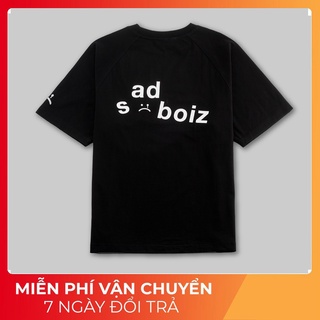Áo thun sadboiz signature black