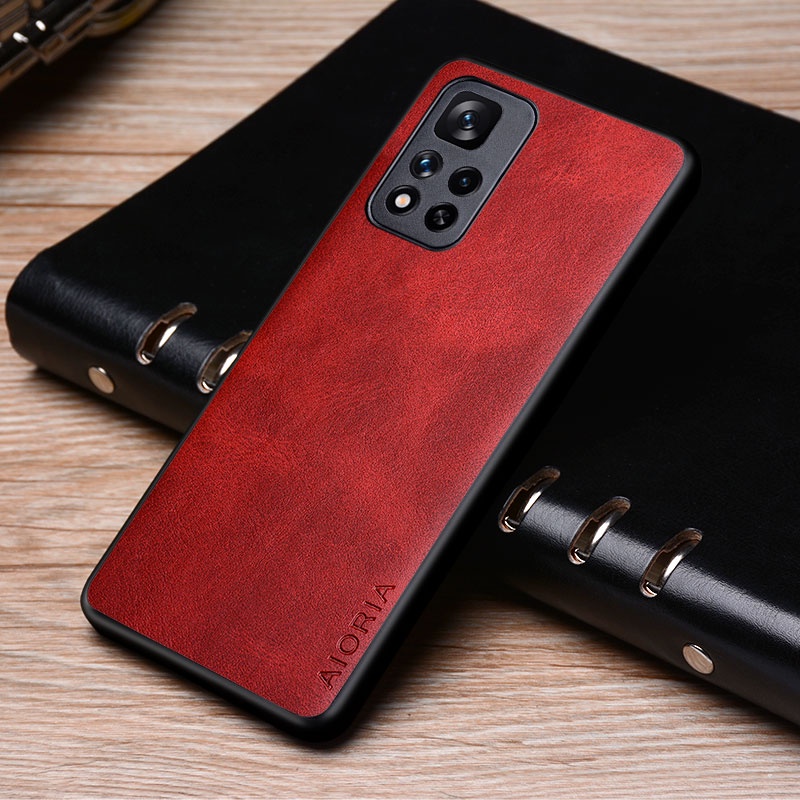 Ốp Bao Da Điện Thoại Phong Cách vintage Cho xiaomi redmi note 11 5g redmi note 11 pro plus 5g
