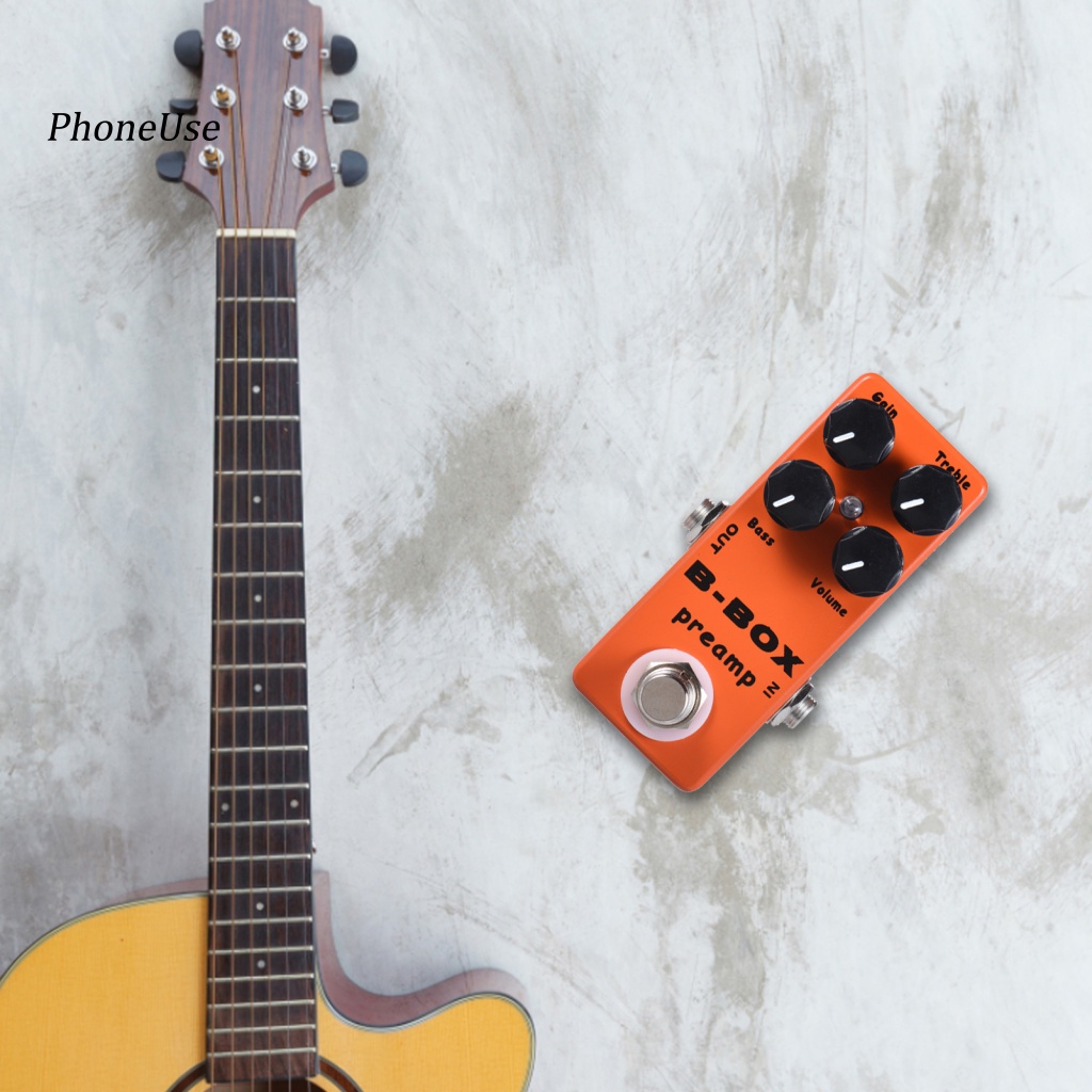 Phơ Đàn Guitar Hợp Kim Nhôm PU B-Box Preamp Chất Lượng Cao