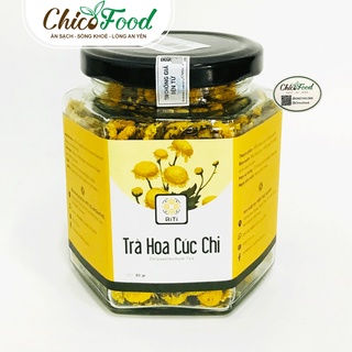 Trà hoa cúc vàng sấy lạnh nguyên bông hộp 55g