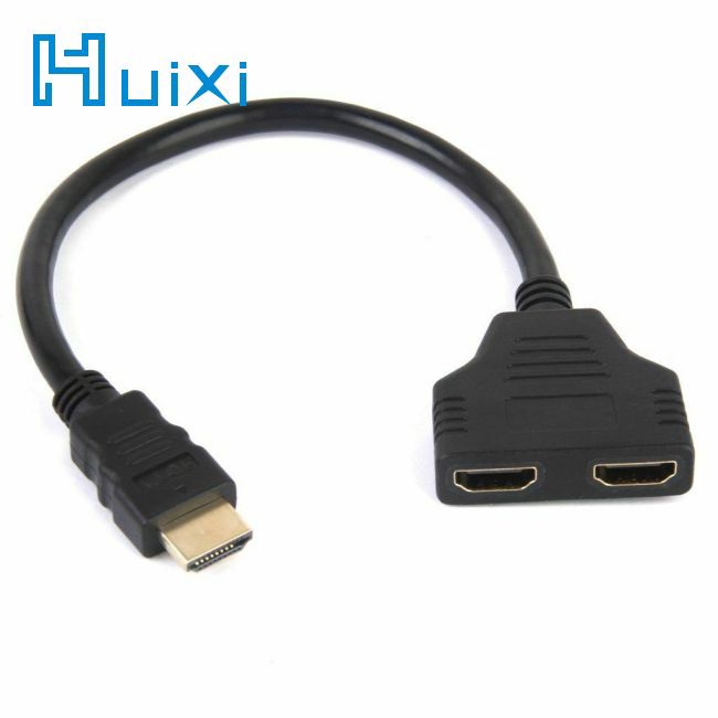 Dây cáp chia tín hiệu HDMI từ 1 cổng ra 2 tiện dụng