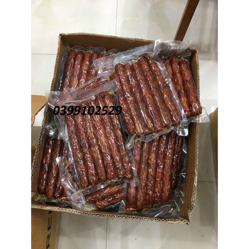 Lạp Sườn Lợn Đen Hà Giang Ngon Thơm Chuẩn Vị Gói 500gr - Mã Pì Lèng Food