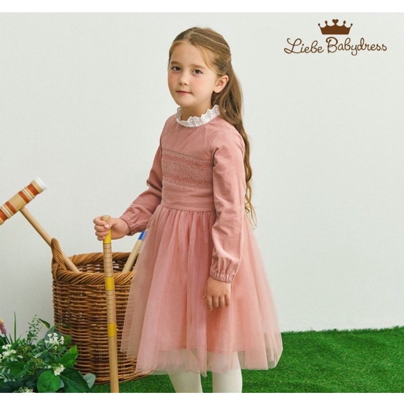 Váy smock bé gái 1-8y