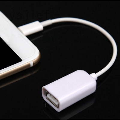 Yajief smjmsrfaa อะแดปเตอร์ OTG Cable Male to USB Female สำหรับ iPhone 5 / S / C iPad