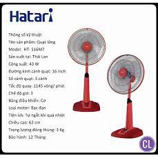Quạt lửng Thái Lan Hatari HT-S16M7