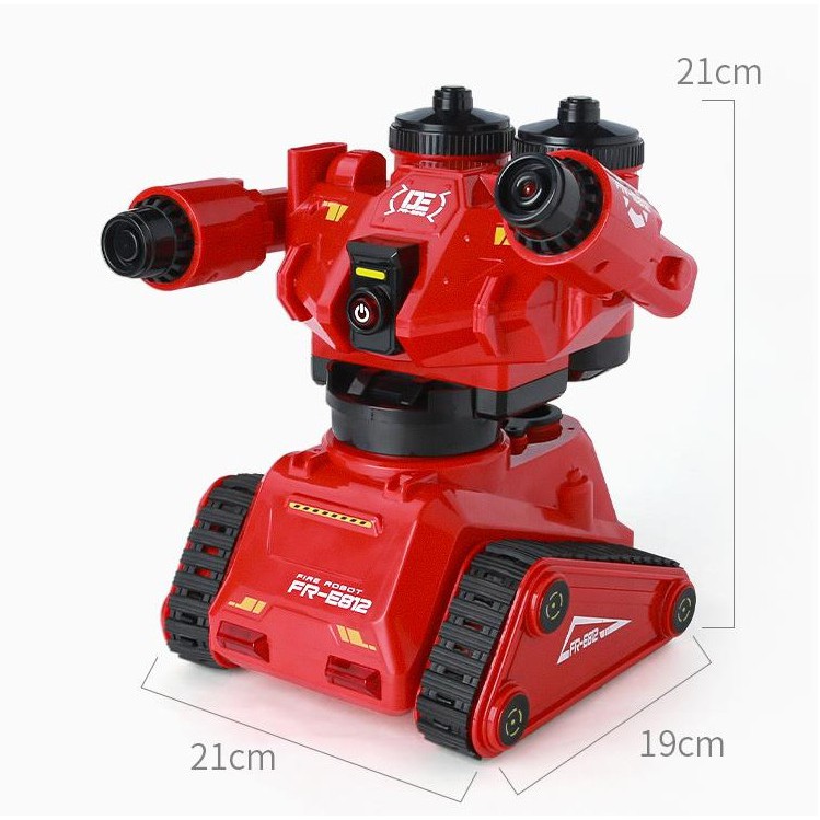 Robot Cứu Hỏa Điều Khiển Từ Xa