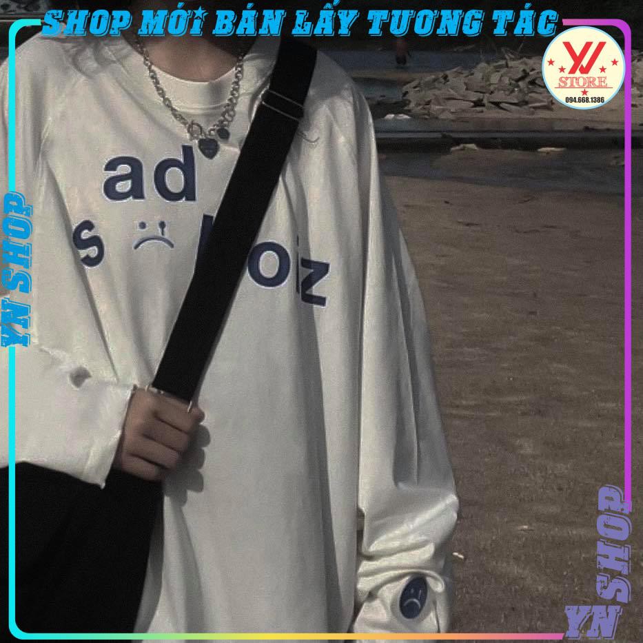 Áo thun tay dài sadboiz RIPPED SIGNATURE chất cotton,Áo sad boiz ripped signature long sleeve (LOGO THÊU ) | BigBuy360 - bigbuy360.vn