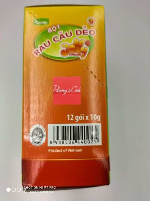 [Mã GROSALEHOT giảm 8% đơn 250K] Bột râu câu dẽo hoàng yến gói 10g hộp 12 gói nha quý khách | BigBuy360 - bigbuy360.vn