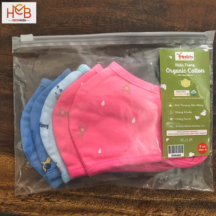 [Mã FARSST20K giảm 10K đơn 20K] (Gói 5 Cái) Khẩu Trang Vải Kháng Khuẩn Cao Cấp | BigBuy360 - bigbuy360.vn