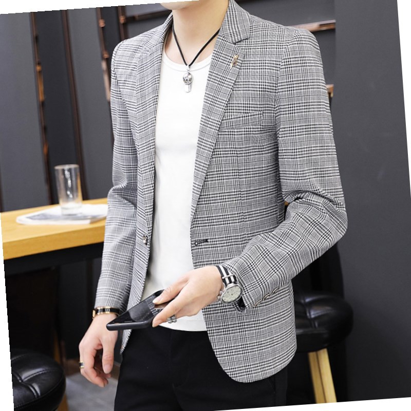 Áo vest nam kẻ caro phong cách hàn quốc trẻ trung bao đẹp