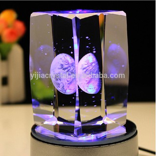 Mô hình pha lê 3D Trái đất