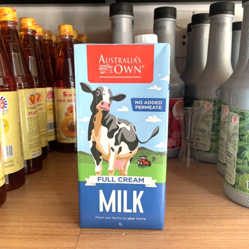 Sữa Tươi Tiệt Trùng Nguyên Kem Australia Own 1Lít