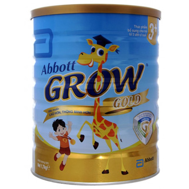 Sữa Abbott Grow Gold 3+1,7kg (3-6 tuổi)