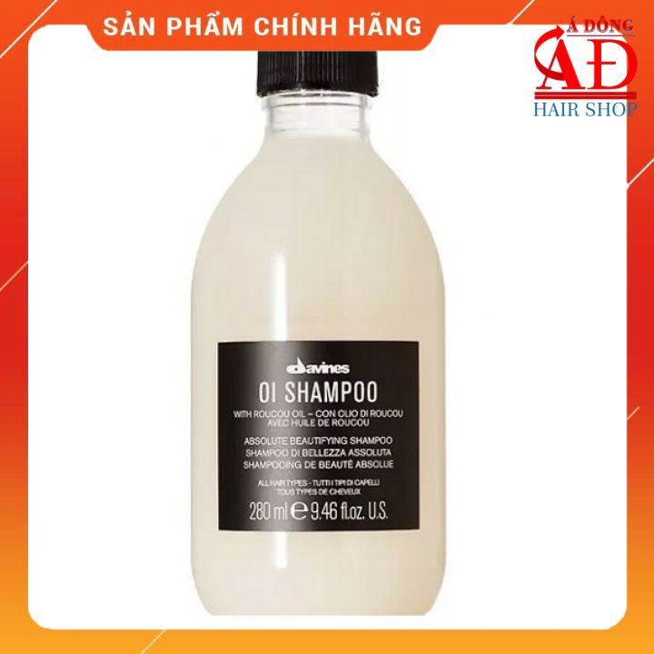 [Chính hãng] [Siêu rẻ] Dầu gội Davines OI Shampoo siêu bóng mượt 280ml (ITALY)