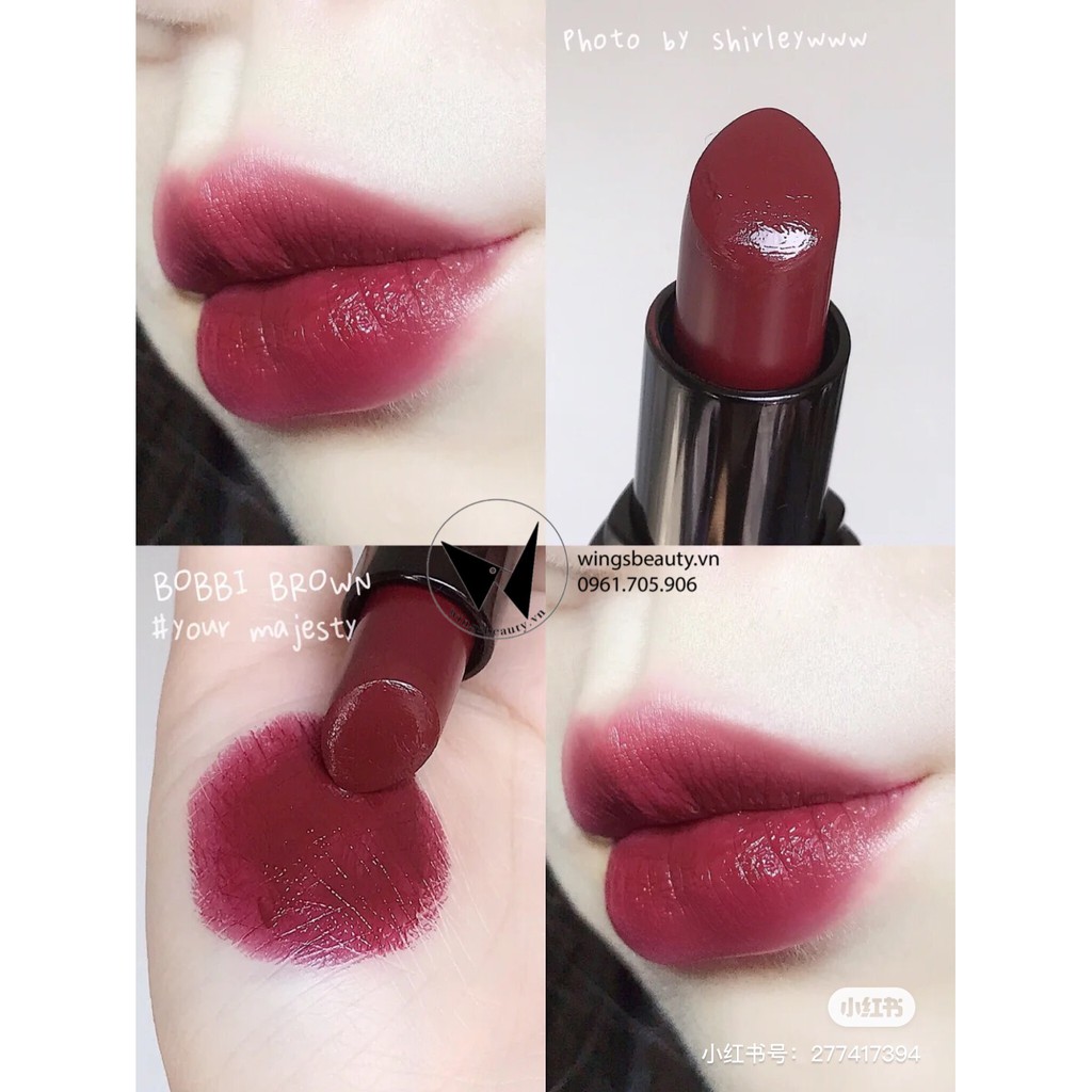 MUA 1 TẶNG 1 -Son thỏi bán lì  BOBBI BROWN Luxe Lip Color 3.8g