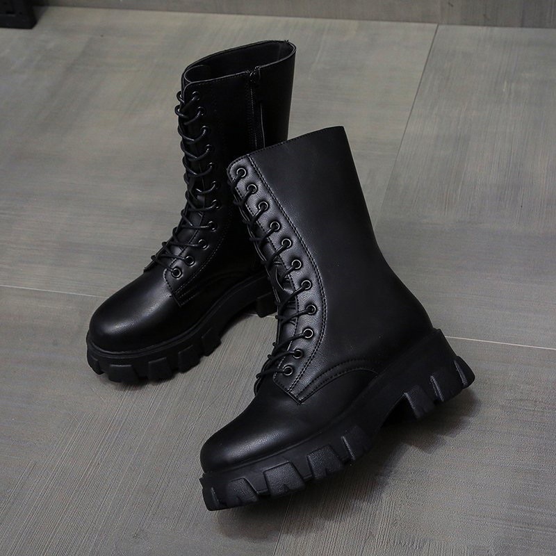 Boots ulzzang B10 đế răng cưa 5.5cm ( sẵn hàng) A6 | BigBuy360 - bigbuy360.vn