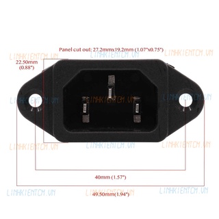 Jack Nguồn Ac 3 Chân 10A 250Ac