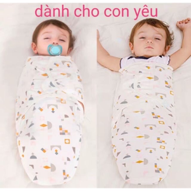 Khăn quấn ủ kén cho bé sơ sinh, Chăn ủ quấn trẻ Swaddle Me