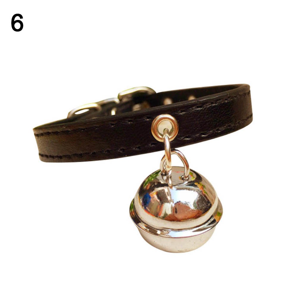 Vòng Cổ Da Có Chuông Phong Cách Giáng Sinh Cho Cún Cưng