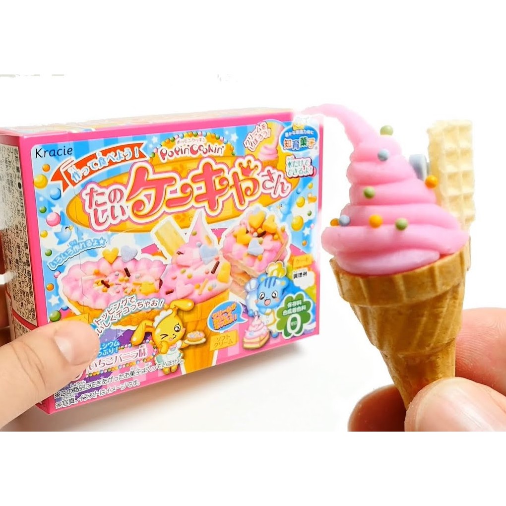 Popin Cookin làm kem Icecream - Bánh kẹo giáo dục Nhật Bản