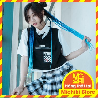 Áo GHILE sát nách Michiki phong cách Ulzzang chất xịn - Hàng thiết kế cao cấp