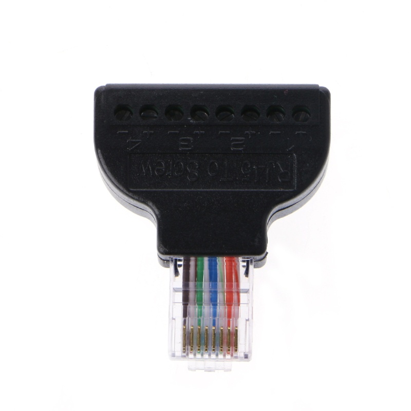 Đầu Chuyển Đổi RJ45 Ethernet Sang 8 Pin AV Chuyên Dụng Cho CCTV
