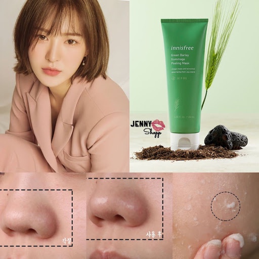 Mặt Nạ Tẩy Da Chết Innisfree Green Barley Gommage Peeling Mask 120ml | BigBuy360 - bigbuy360.vn