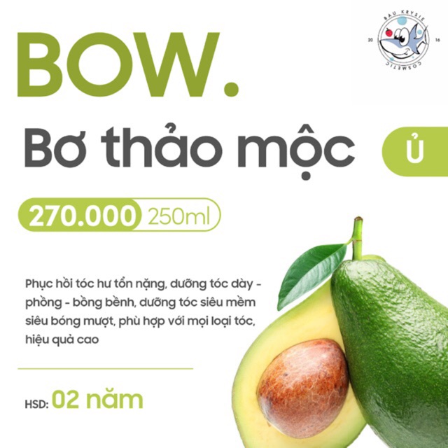 BOW Deep Repairing Hair Mask - Ủ Tóc Lá Trà Thảo Mộc ( Handmade ) | BigBuy360 - bigbuy360.vn