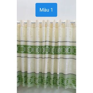 Rèm cửa họa tiết vải gấm