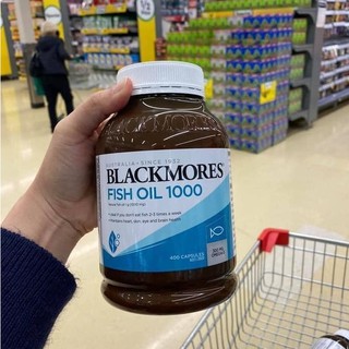 Dầu cá Blackmores Fish Oil 1000, 400 viên