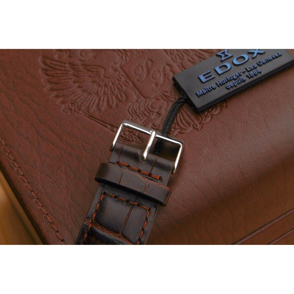 Đồng hồ nam chính hãng Edox 80081-3-AIN - máy cơ tự động Thụy Sĩ - Kính Sapphire