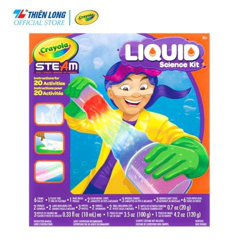 Bộ đồ chơi khoa học Crayola STEAM Liquid Science