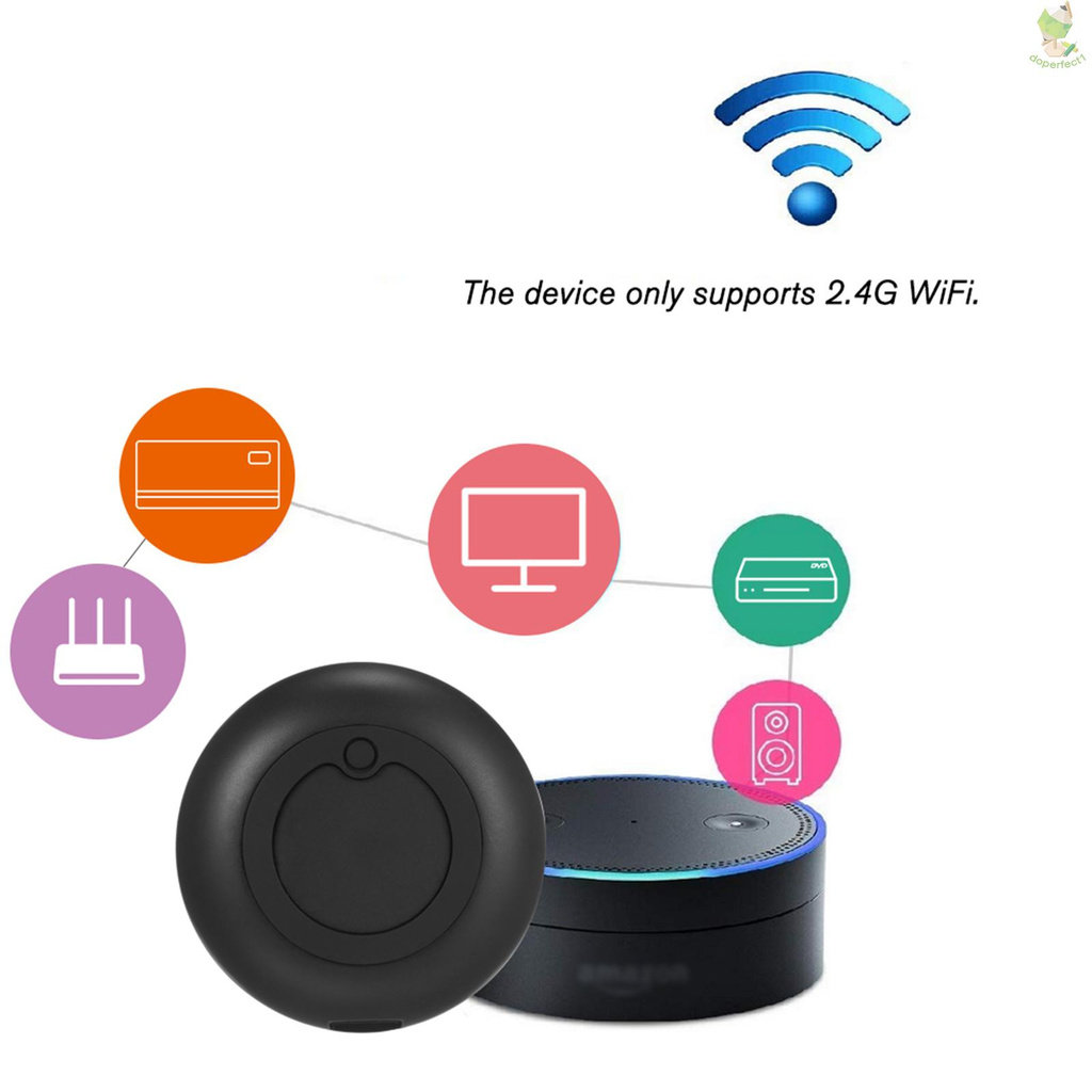 Điều khiển hồng ngoại từ xa WiFi 2.4Ghz cho TV DVD điều hòa không khí sử dụng ứng dụng Tuya Smart Life Alexa Google