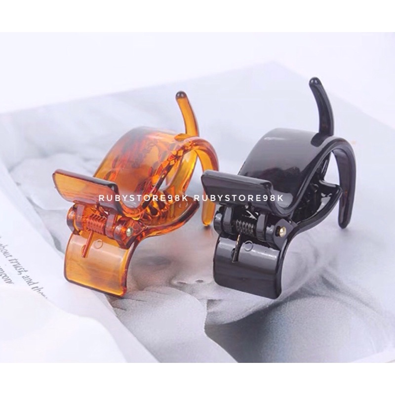 Combo 2 Kẹp càng cua 3 răng sắc màu xinh xắn